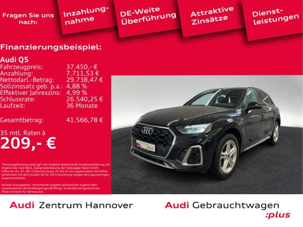 Audi Q5 S line 40 TDI quattro Kamera AHK virtual Navi