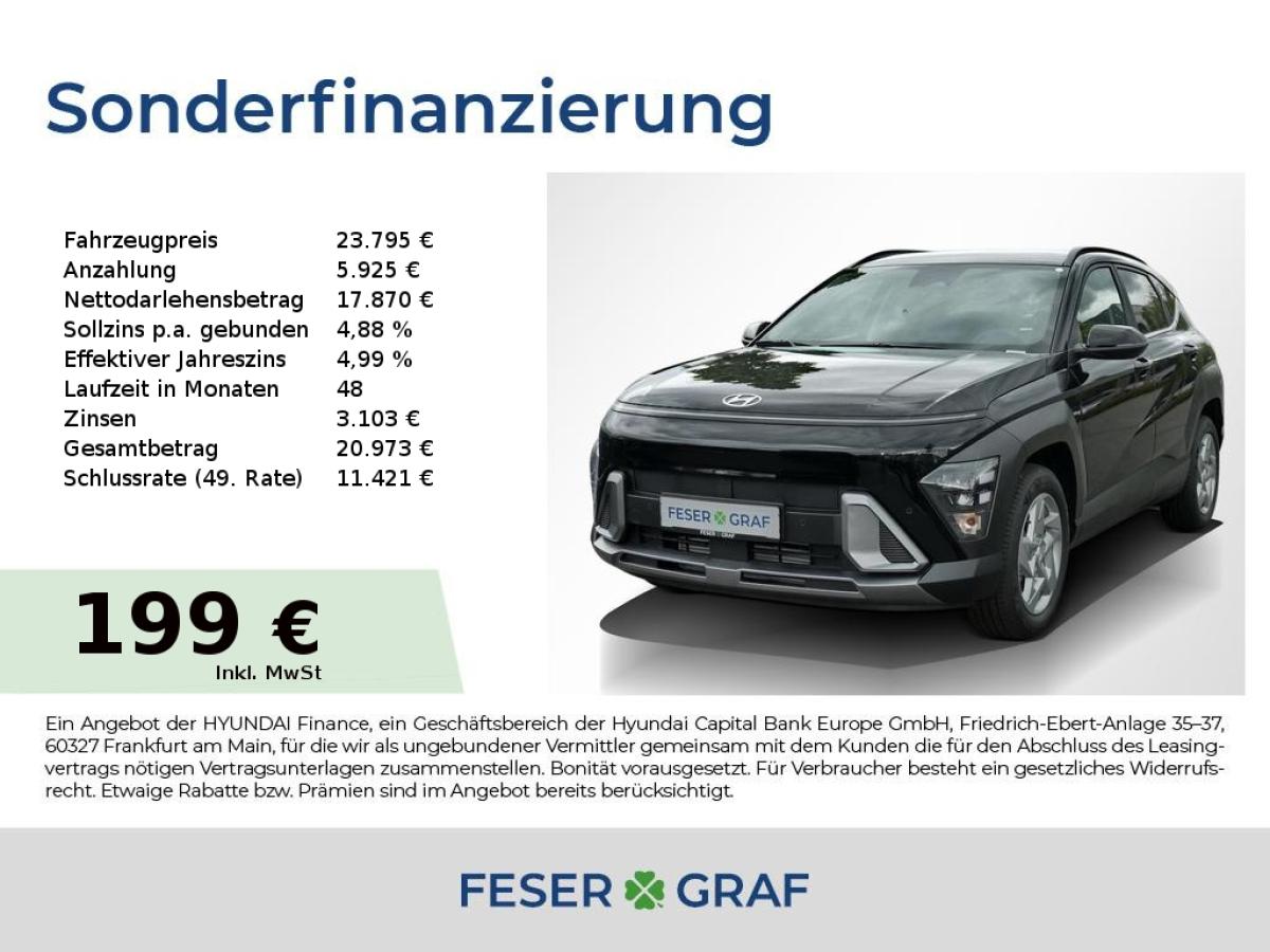 Hyundai KONA Kona TREND NAVI VOLL-LED SHZ LHZ CARPLAY KLIMA