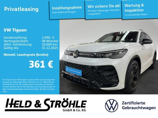 Volkswagen Tiguan R-LINE 2.0 TDI DSG LED+ HuD AHK KAM 19"