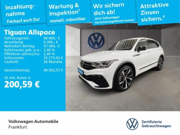 Volkswagen Tiguan Allspace 2.0 TDI DSG R-Line 4Motion IQ.Light Navi ACC LaneAssist