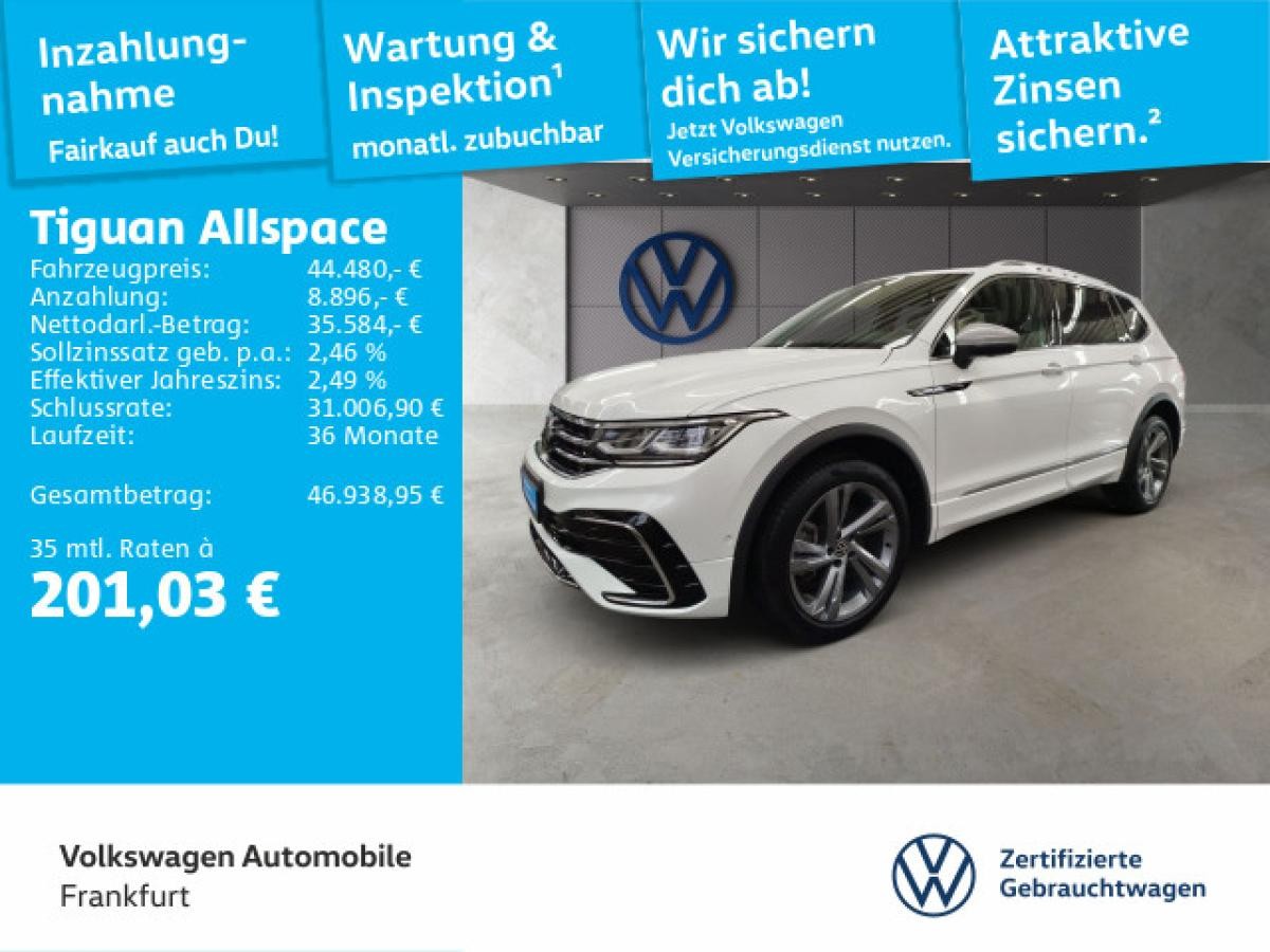 Volkswagen Tiguan Allspace 2.0 TSI DSG R-Line 4Motion IQ.Light Navi ACC FrontAssist