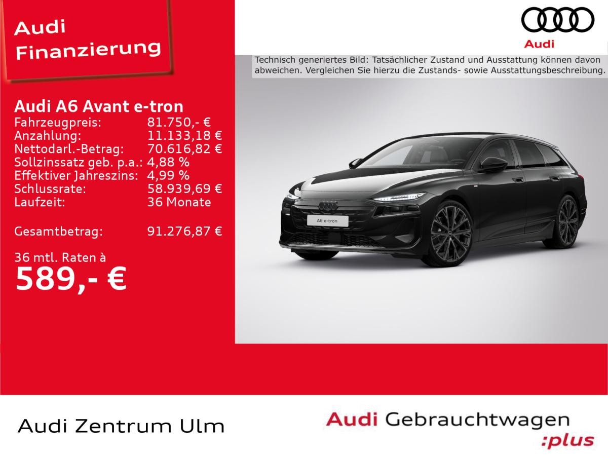 Audi A6 e-tron Avant performance S-Line AHK TECH PRO