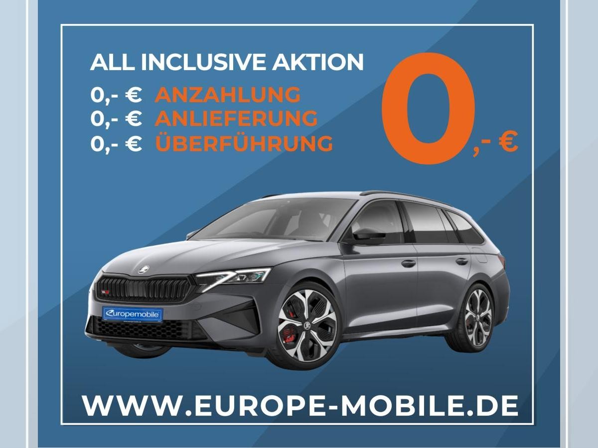 Skoda Octavia Combi 2026 RS TOP 2.0 TSI 195kW DSG (UVP 56.230€/All Inklusive) NAV/MATRIX/PANO/AHK/EASY/HEADUP/