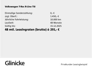 Volkswagen T-Roc R-Line DSG | AHZV | NAVI | RÜKA uvm.