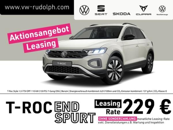 Volkswagen T-Roc Style 1.5 l TSI OPF 7-Gang Volkswagen T-Roc Style 1.5 l TSI OPF 7-Gang