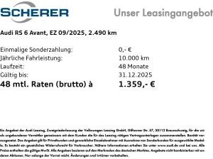 Audi RS6 RS 6 Avant tiptronic RS-Sportabgasanlage * Bang&Olufsen * HD Matrix