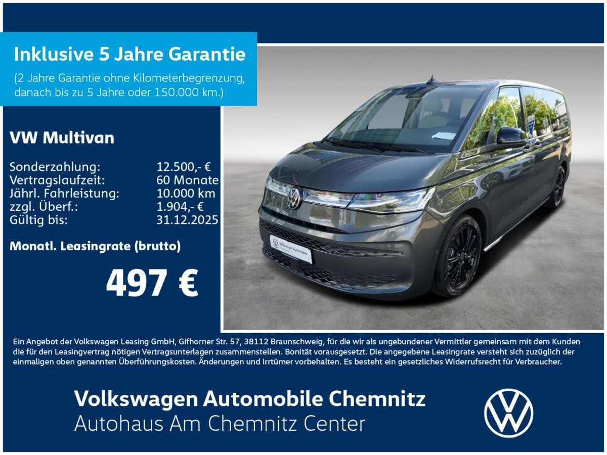 Volkswagen Multivan GOAL eHybrid 4MOTION DSG KR LÜ