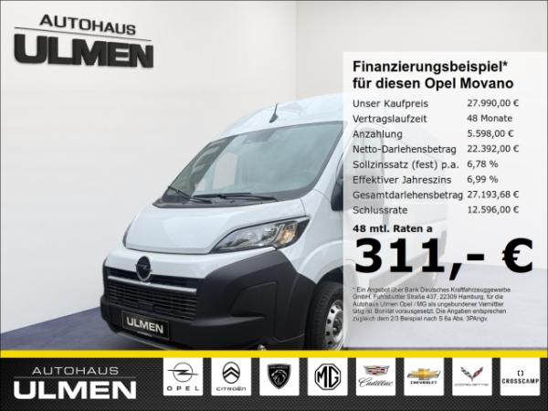 Abbildung Leasingangebot Opel Movano