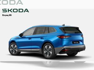 Skoda ENYAQ 85 *GEWERBE*SOFORT*0,25%* l AHK l MATRIX l 4xSHZ l NAVI l 2xPDC l DAB+ l KESSY l