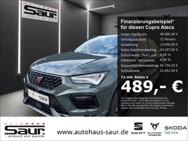 Cupra Ateca VZ Tribe Edition 2.0 TSI DSG 4Drive AHK SHZ NAVI HECKKLAPPE ELEKTRISCH