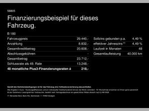 Mercedes-Benz B 180 Progressive Multibeam Rückfahrkamera AHK