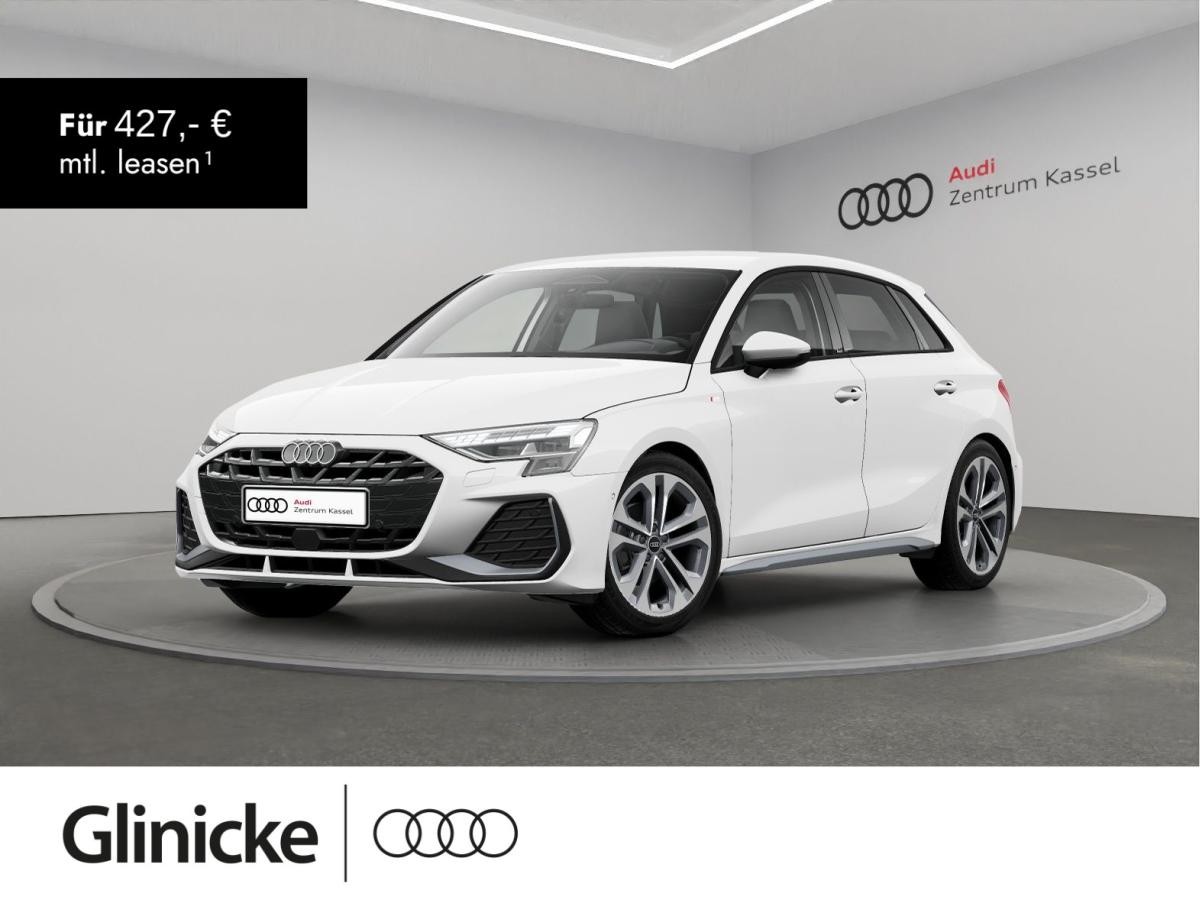 Audi A3 SB S line TFSI LED Navi CarPlay RÜ 18" Sitzh.
