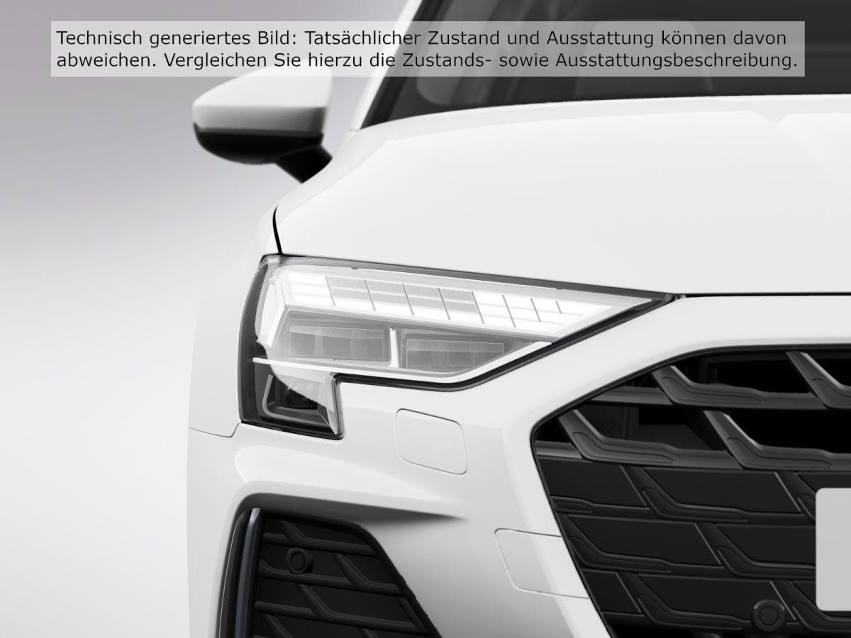 Audi A3 SB S line TFSI LED Navi CarPlay RÜ 18" Sitzh.