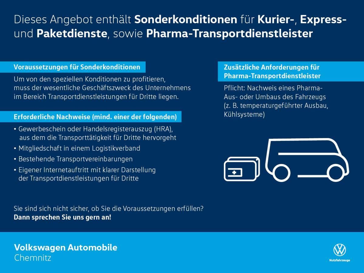 Volkswagen Caddy Cargo 2,0 TDI DSG 2755mm *Sonderkond. für KEP*
