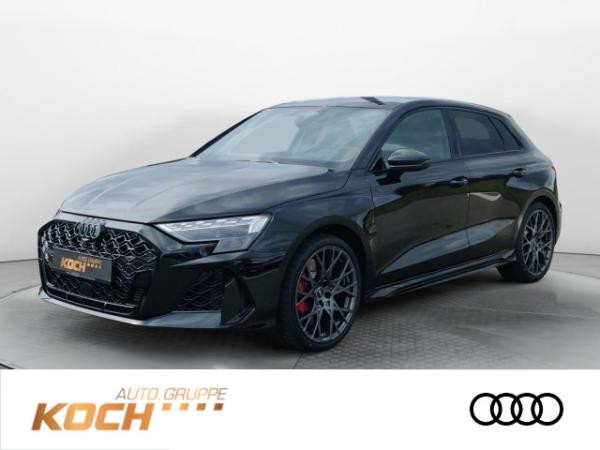Audi RS3 RS 3 Sportback RS-Exterieurpaket, 280 km/h, RS-Schalensitze, Panoramad., Assistenz-Paket, Sport-Abga