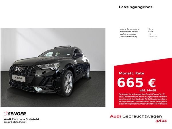 Audi Q3 S line 35 TDI Optik-Paket Sitzheizung Navi
