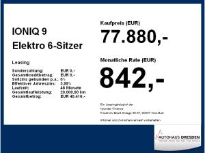 Hyundai IONIQ 9 Elektro 6-Sitzer W Uniq ACC+LED+Navi+SHZ