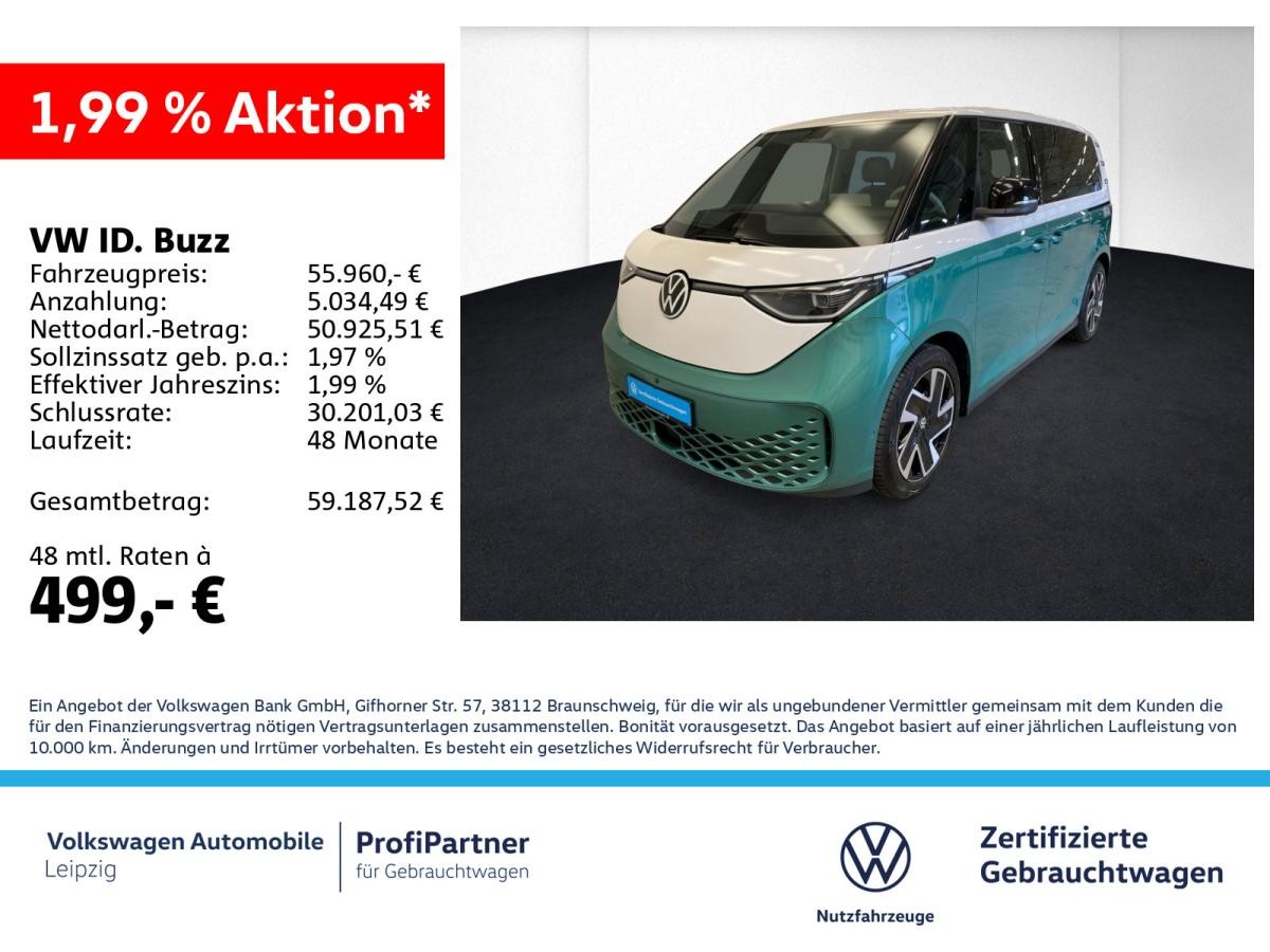 Volkswagen ID.Buzz Pro *ACC*Matrix*Navi*Kamera*360°