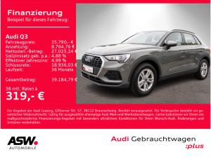 Audi Q3 35TFSI Stronic NAVI LED AHK StANDHZ PDC SHZ // SOFORT VERFÜGBAR!!!