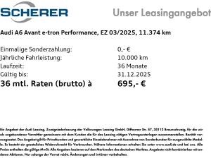 Audi A6 e-tron Avant Performance S line/Matrix-LED/ACC/uvm.