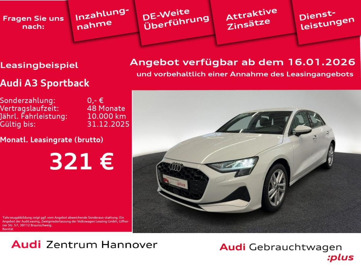 Audi A3 Sportback advanced 30 TDI AHK virtual Navi