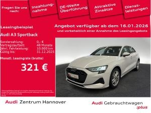 Audi A3 Sportback advanced 30 TDI AHK virtual Navi