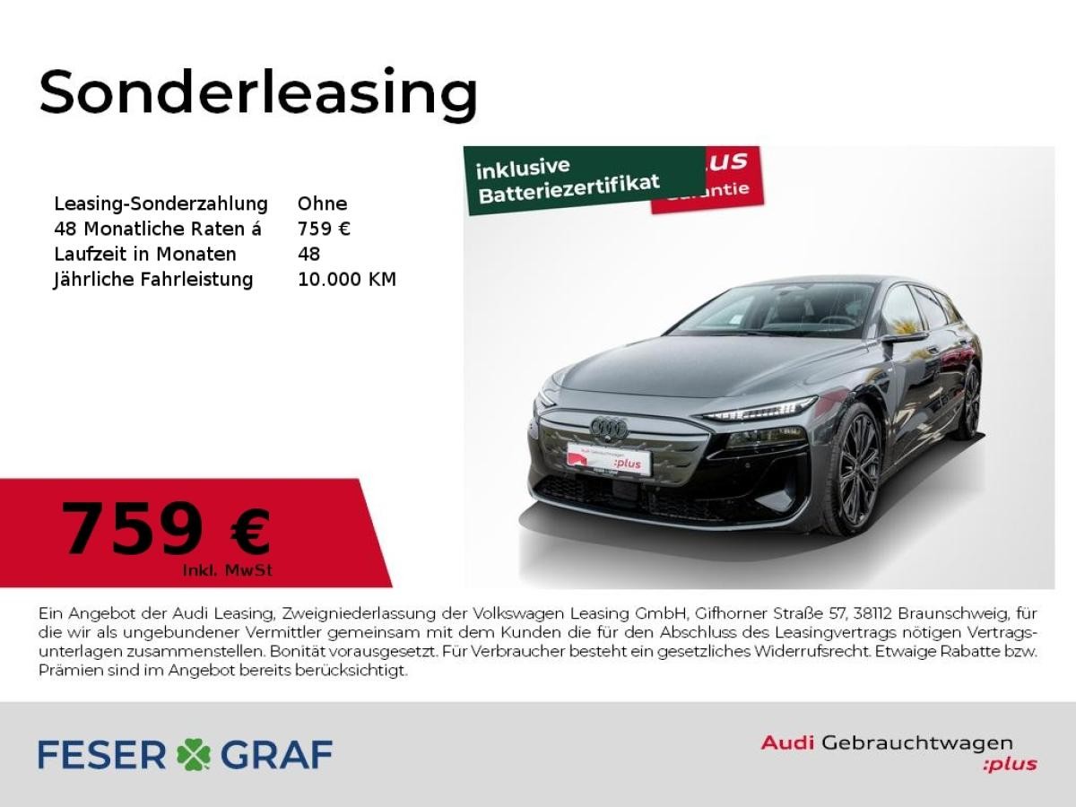 Audi A6 e-tron Avant S line /Matrix/adAir/Pano/HuD/AH