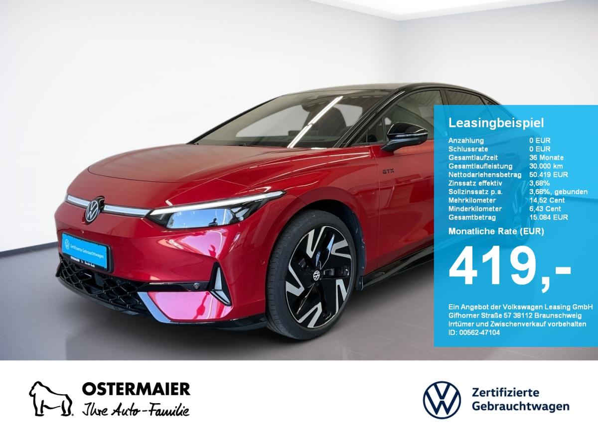Volkswagen ID.7 GTX 4MO 5J-G MATRIX.AHK.360°.HARMAN.ACC.WÄRMEP.PANO