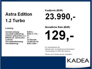 Opel Astra Edition 1.2 Turbo