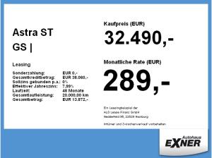 Opel Astra ST GS | KURZFRISTIG VERFÜGBAR | Privat