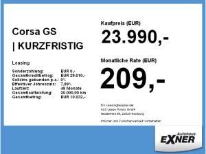 Opel Corsa GS | KURZFRISTIG VERFÜGBAR | Privat