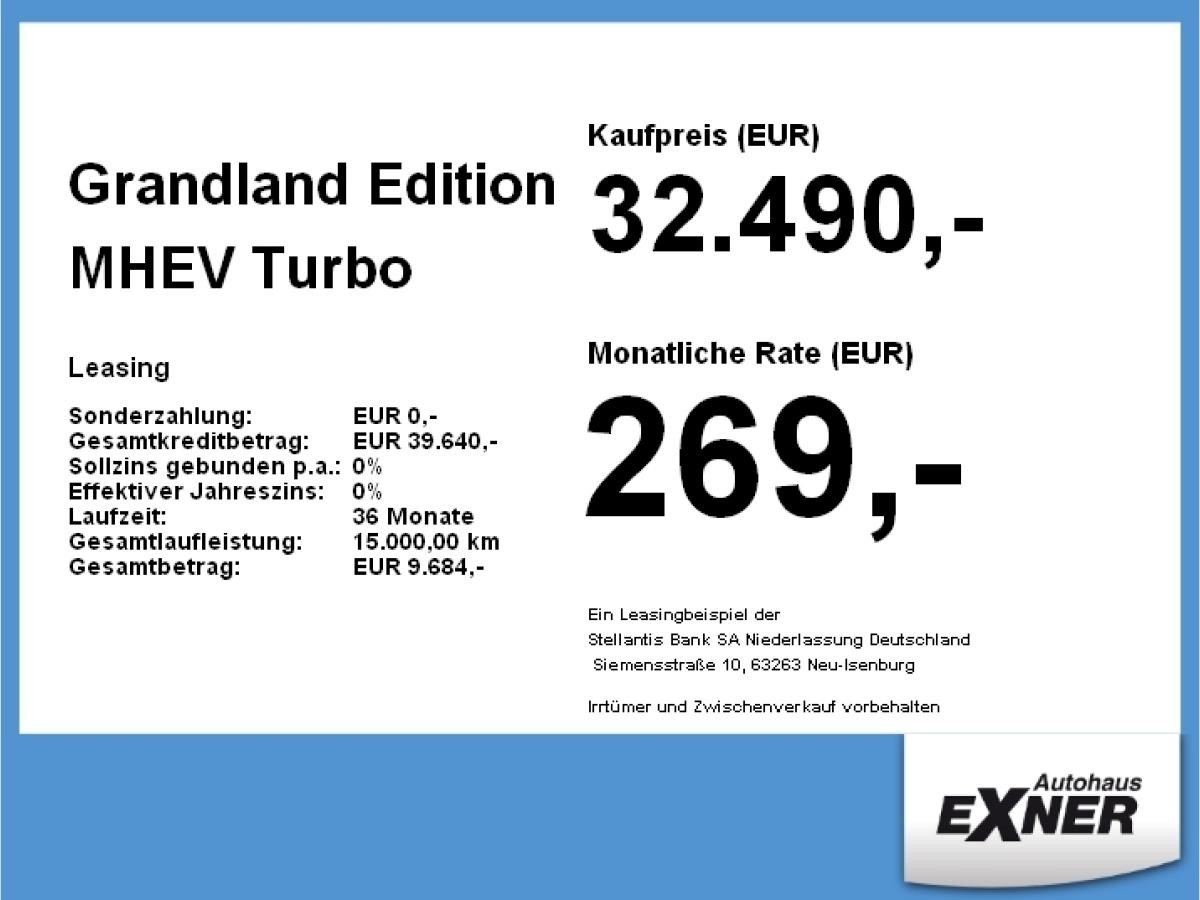 Opel Grandland Edition MHEV