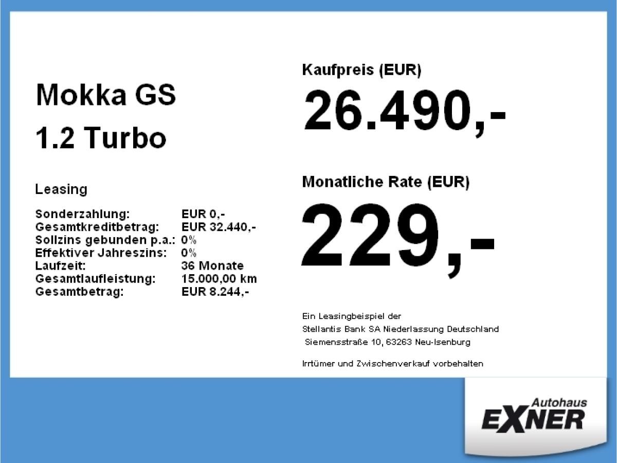 Opel Mokka GS 1.2 Turbo
