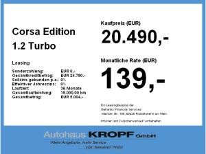 Opel Corsa Edition 1.2 Turbo