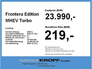 Opel Frontera Edition MHEV