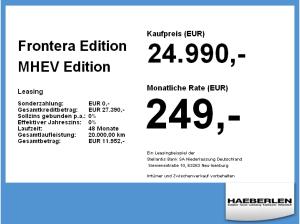 Opel Frontera Edition MHEV