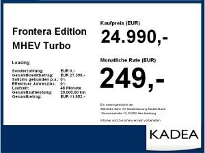 Opel Frontera Edition MHEV