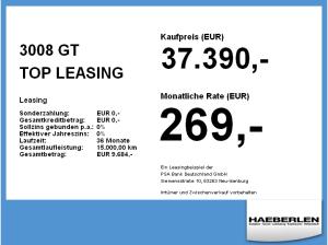 Peugeot 3008 GT TOP LEASING PRIVAT*FREI KONFIGURIERBAR