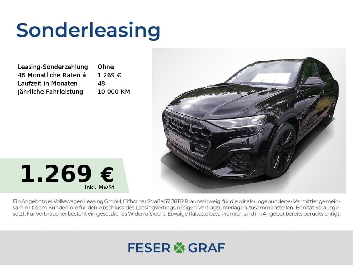 Audi SQ8 TFSI AHK Matrix Pano Sitzh. vo+hi Standh.