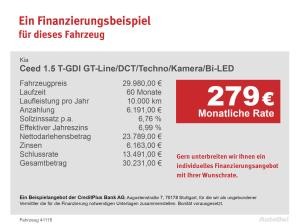 Kia Ceed 1.5 T-GDI GT-Line/DCT/Techno/Kamera/Bi-LED