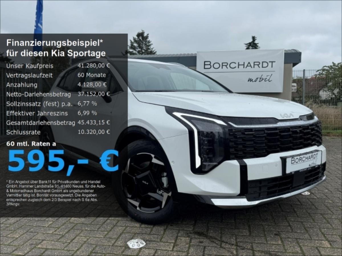 Kia Sportage *Spirit*1.6CRDi*Automatik*SOUND-DRIVE*Facelift*Weiß*