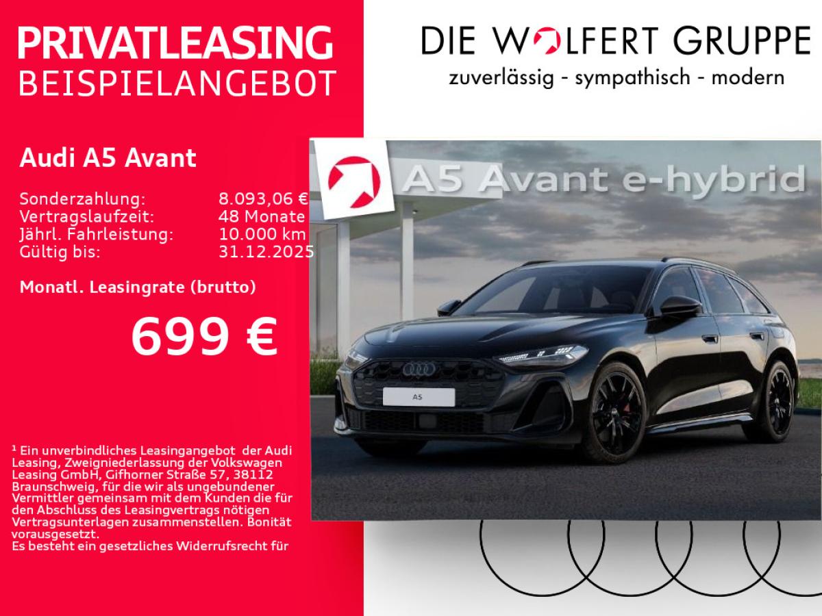 Audi A5 Avant e-hybrid quattro S tronic*0,5%*AHK*ACC*
