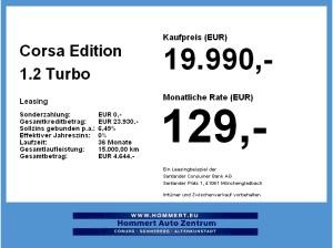 Opel Corsa Edition 1.2 Turbo