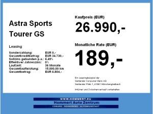 Opel Astra Sports Tourer GS 1.2 Turbo