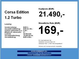 Opel Corsa Edition 1.2 Turbo