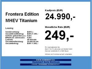 Opel Frontera Edition MHEV