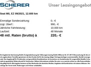Seat Mii *Plus* Navi PDC SHZ GRA LM-Felgen
