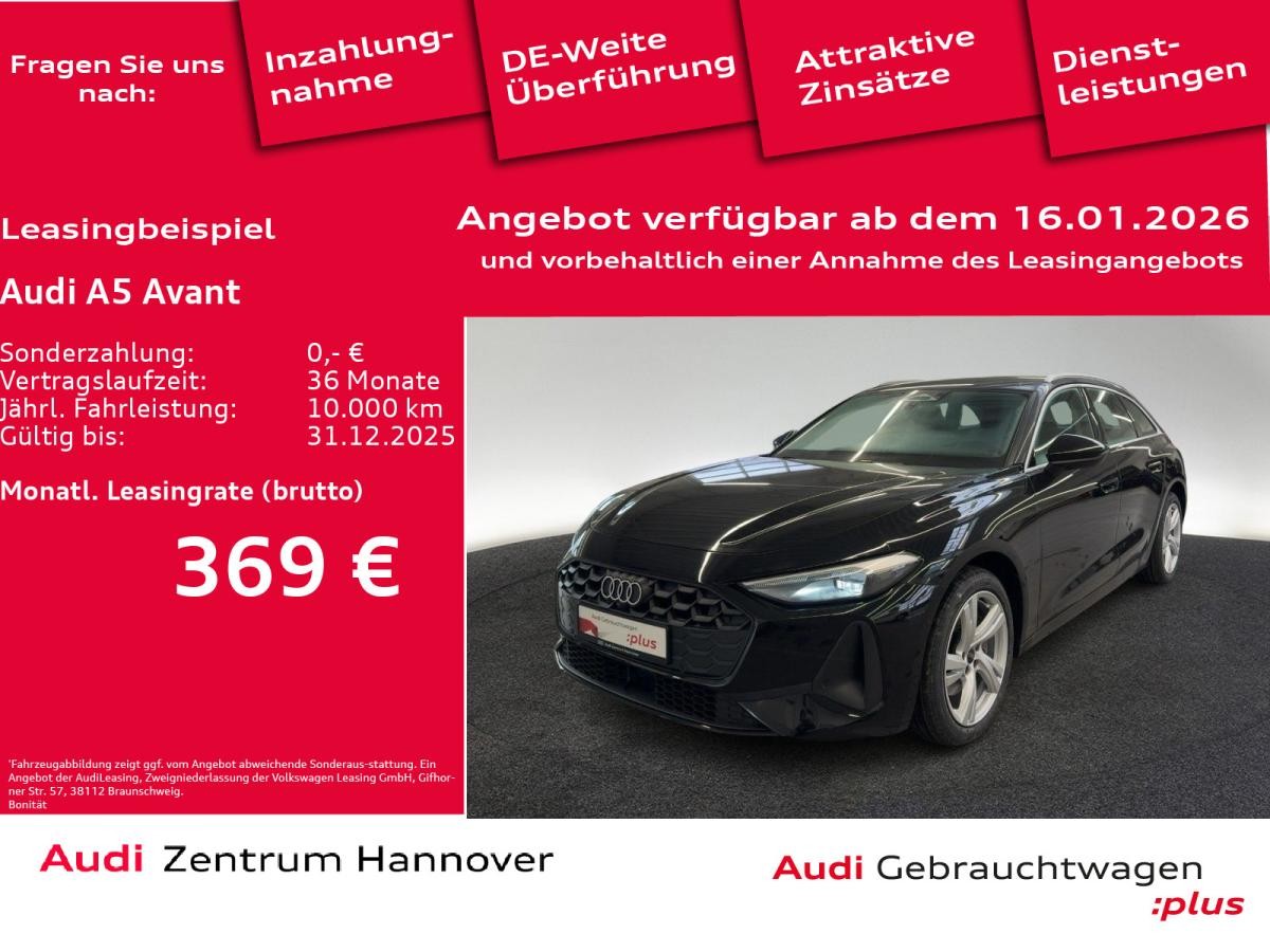 Audi A5 Avant 2.0 TFSI Kamera ACC Leder Sportsitze