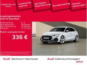 Audi A3 Sportback S line 35 TFSI Head-Up Kamera SONOS virtual Navi