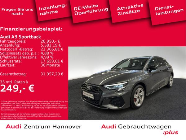 Audi A3 Sportback 45 TFSI e S line LED Kamera Navi